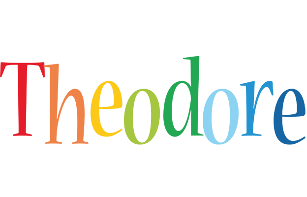 Theodore birthday logo