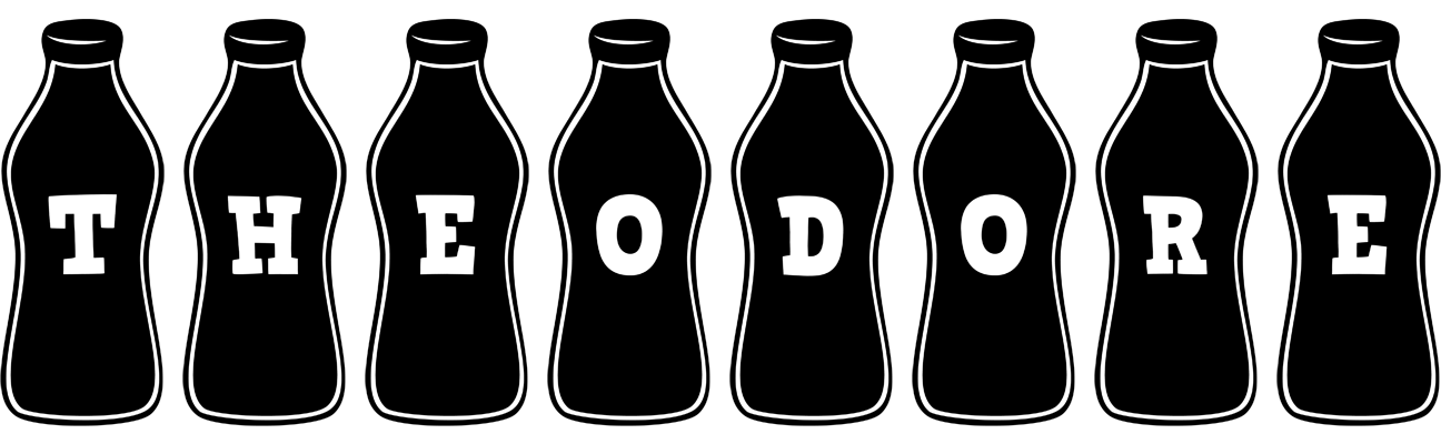 Theodore bottle logo