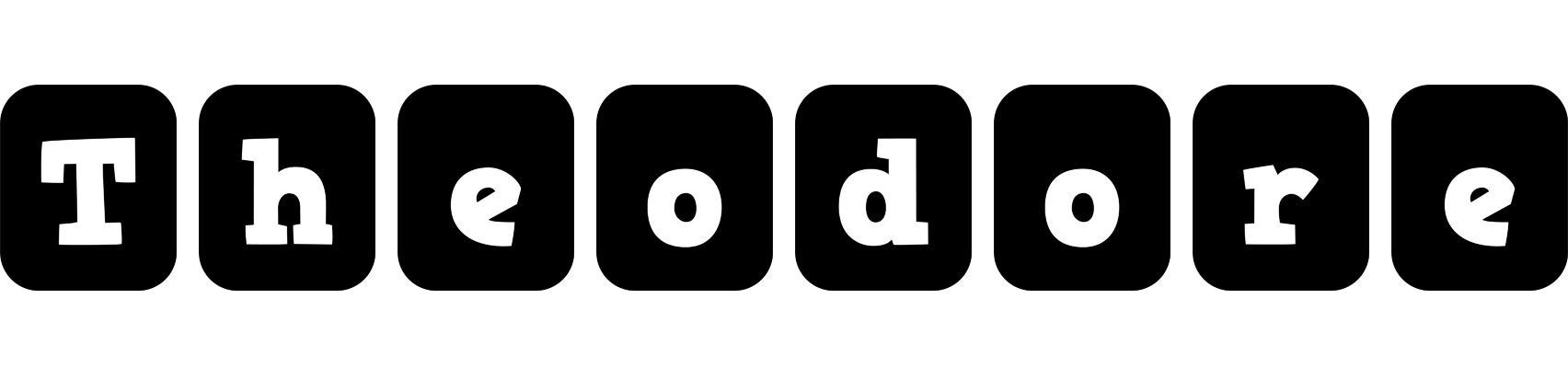 Theodore box logo