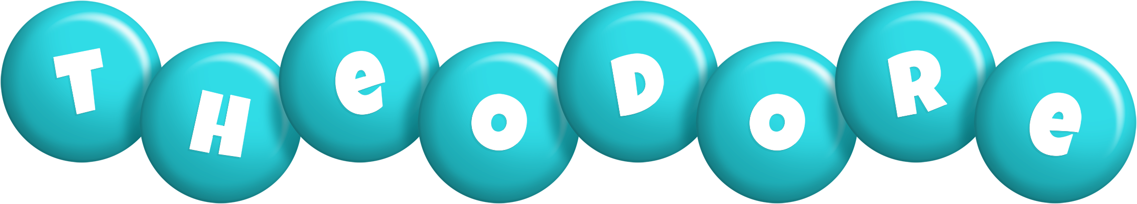 Theodore candy-azur logo