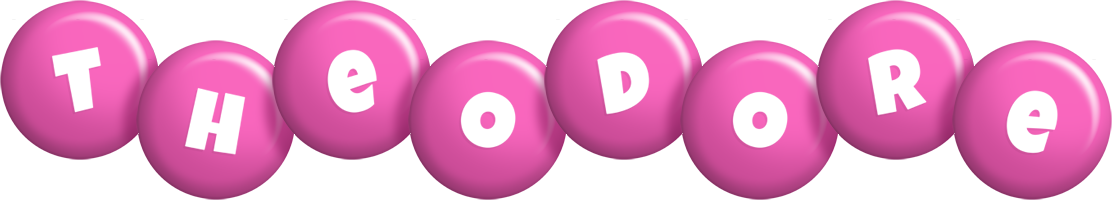 Theodore candy-pink logo