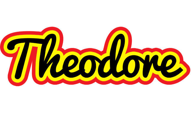 Theodore flaming logo