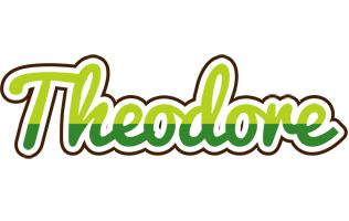 Theodore golfing logo