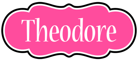 Theodore invitation logo