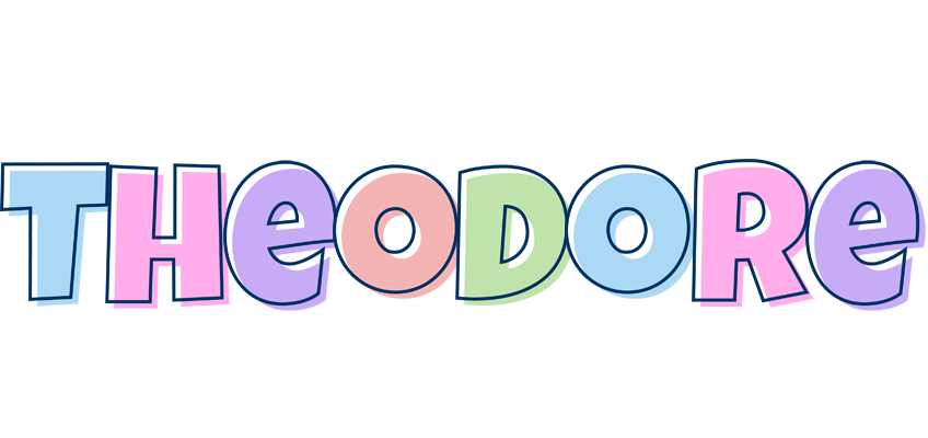 Theodore pastel logo