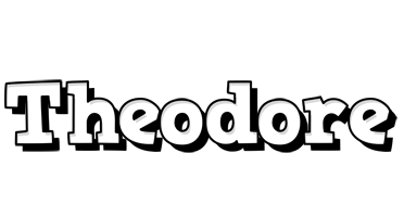 Theodore snowing logo