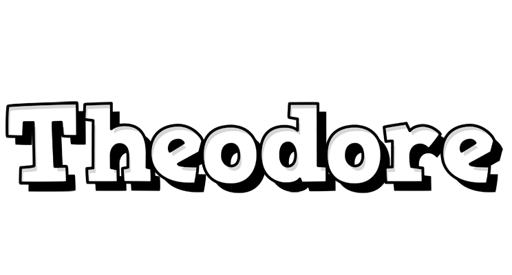 Theodore snowing logo