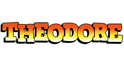 Theodore sunset logo