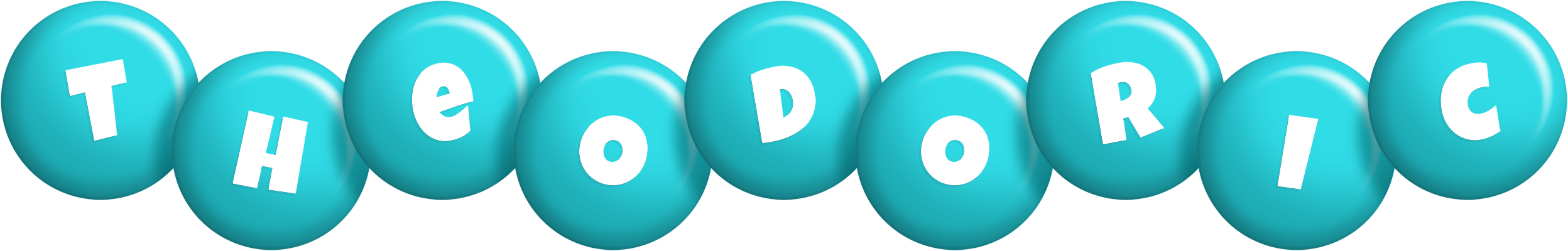 Theodoric candy-azur logo