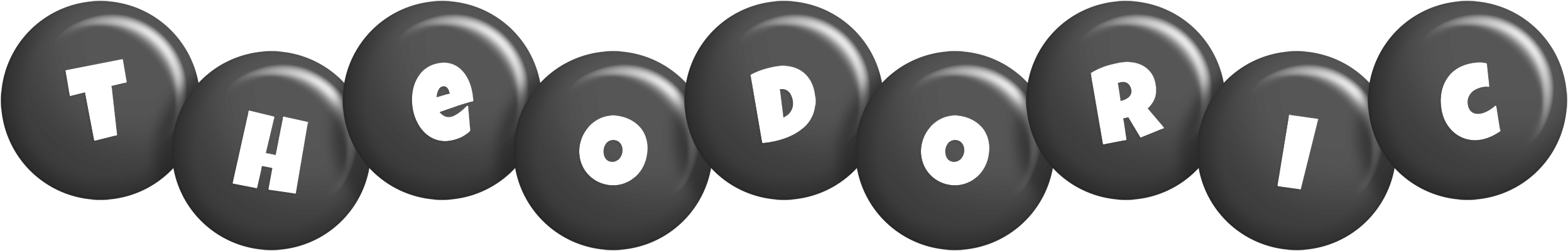 Theodoric candy-black logo