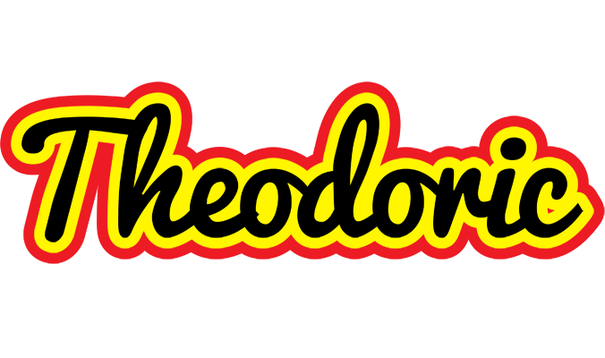 Theodoric flaming logo