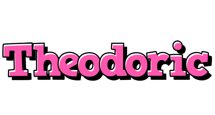 Theodoric girlish logo