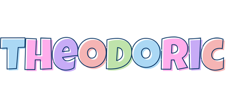 Theodoric pastel logo