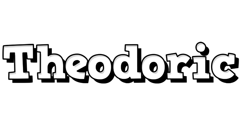Theodoric snowing logo