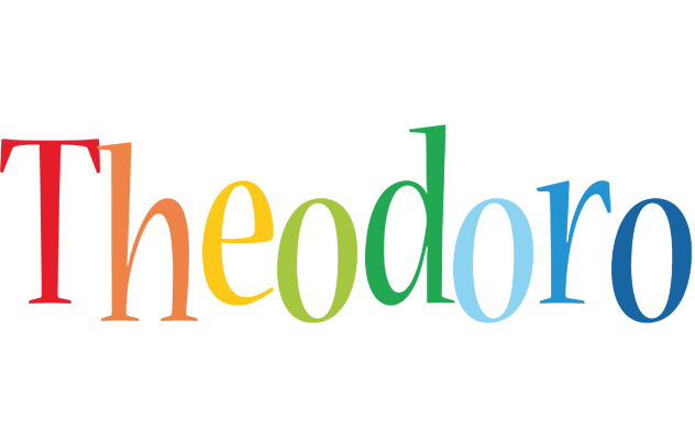 Theodoro birthday logo