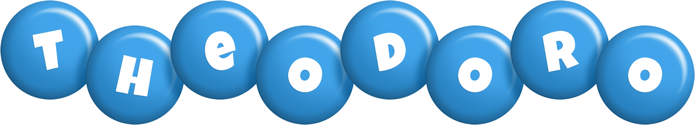 Theodoro candy-blue logo