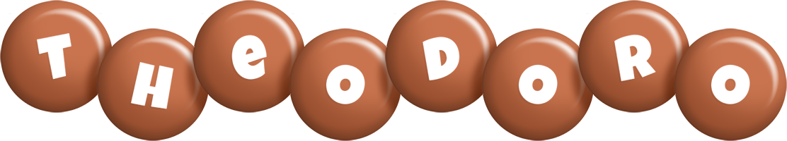 Theodoro candy-brown logo