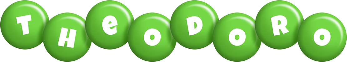 Theodoro candy-green logo