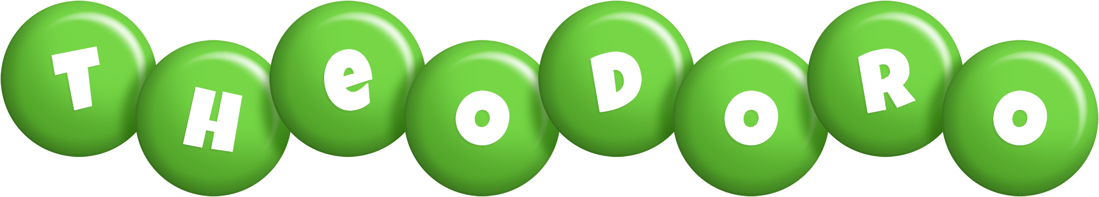 Theodoro candy-green logo