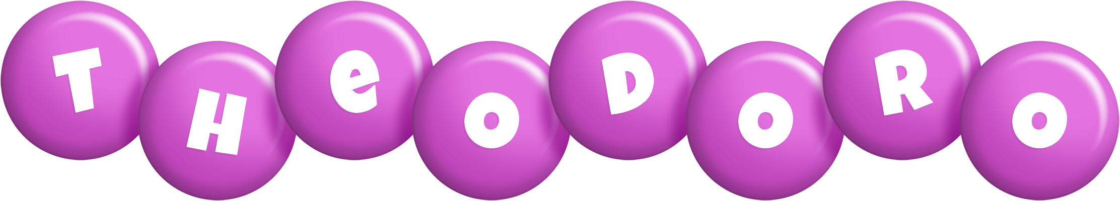 Theodoro candy-purple logo