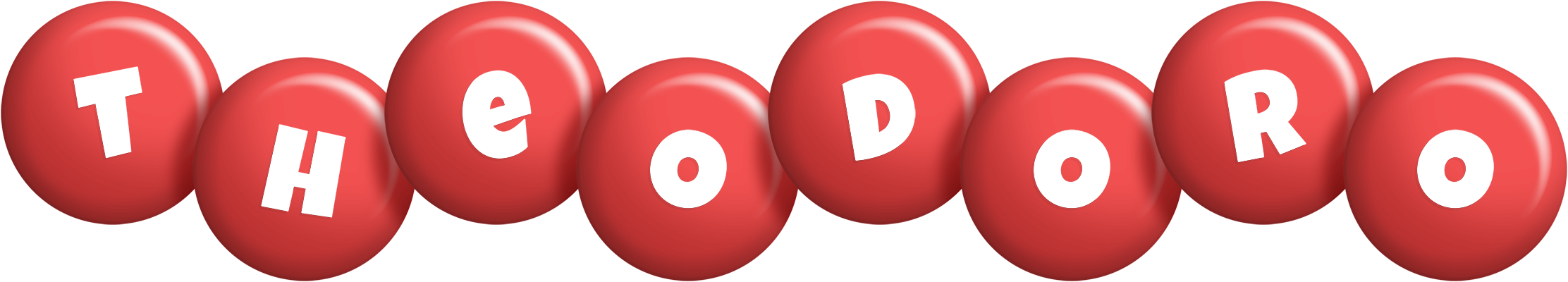 Theodoro candy-red logo