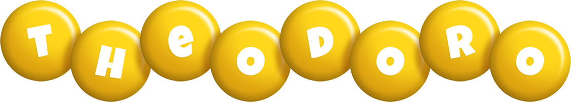 Theodoro candy-yellow logo