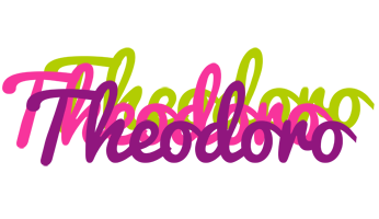 Theodoro flowers logo