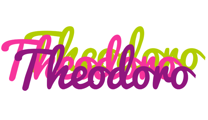 Theodoro flowers logo