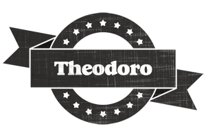 Theodoro grunge logo