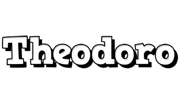 Theodoro snowing logo