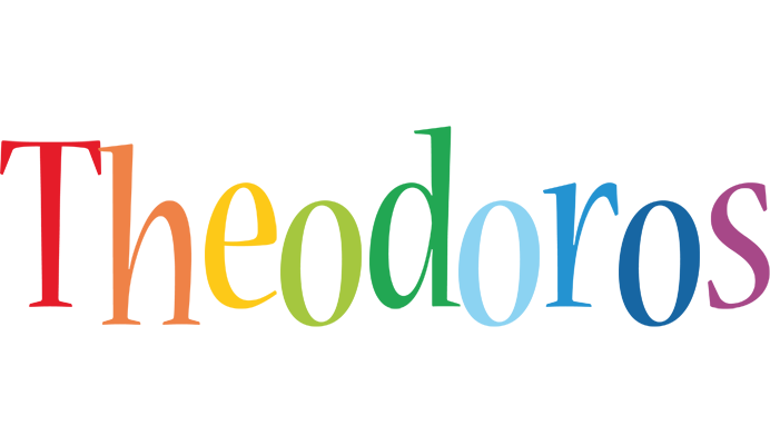 Theodoros birthday logo