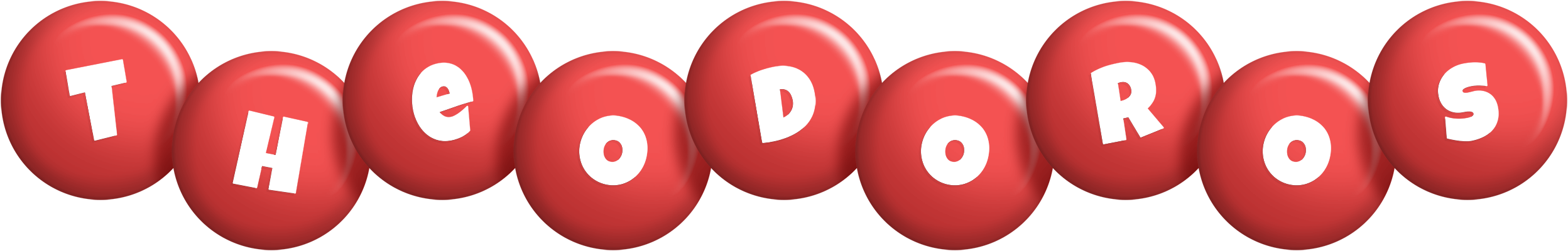 Theodoros candy-red logo