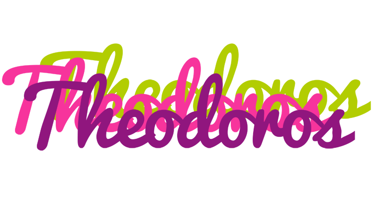 Theodoros flowers logo