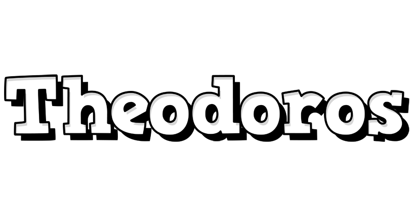 Theodoros snowing logo