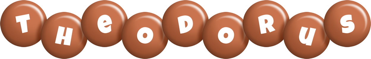 Theodorus candy-brown logo