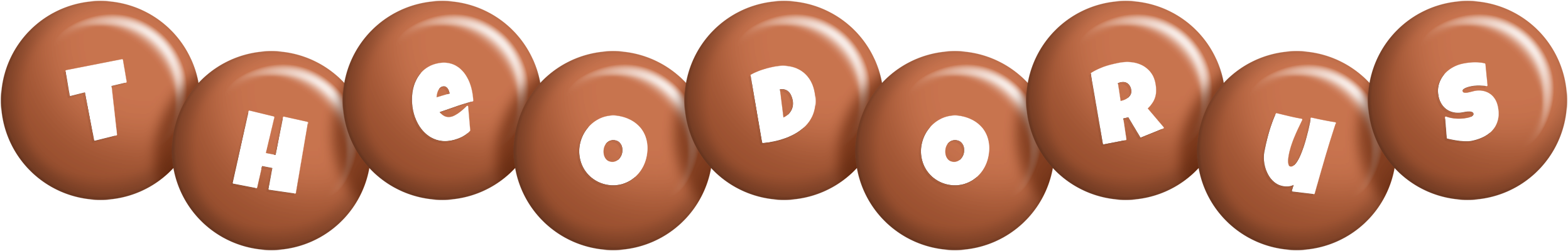 Theodorus candy-brown logo