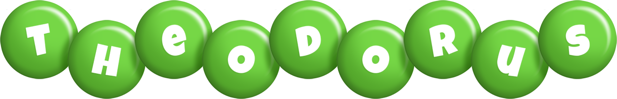 Theodorus candy-green logo