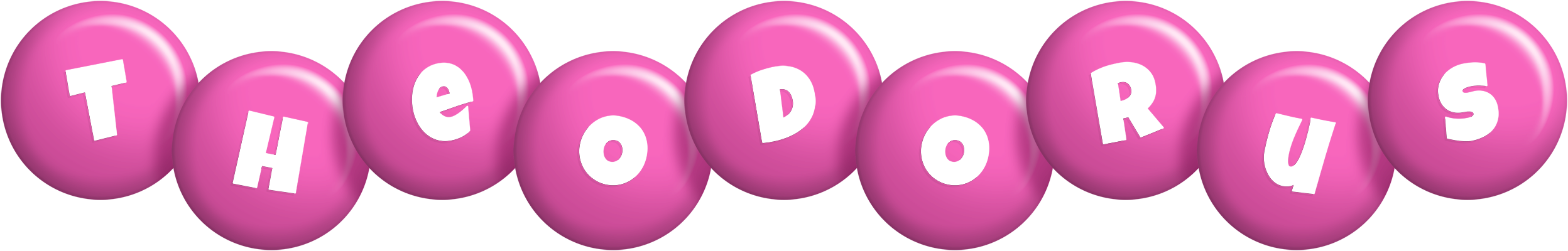 Theodorus candy-pink logo