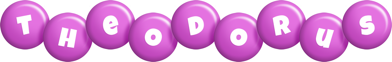 Theodorus candy-purple logo