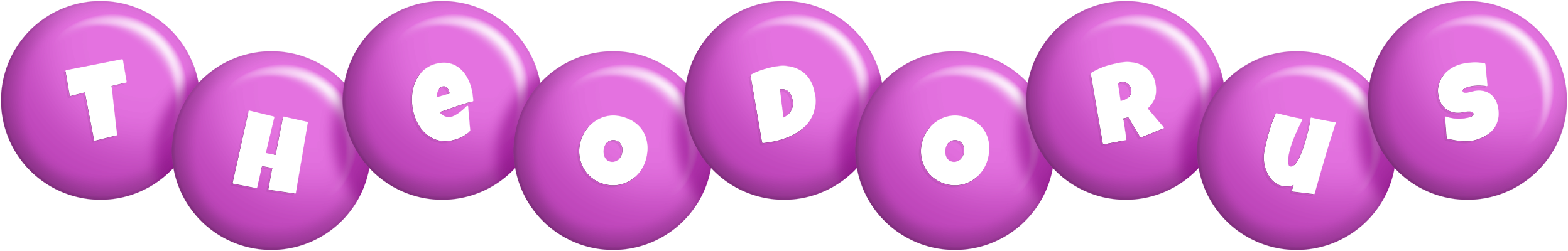 Theodorus candy-purple logo