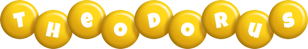 Theodorus candy-yellow logo