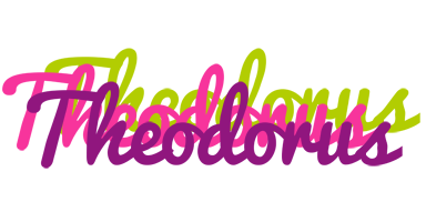 Theodorus flowers logo