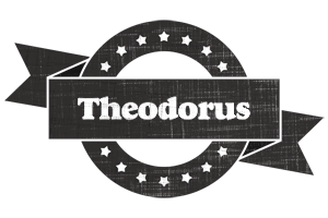 Theodorus grunge logo