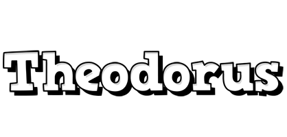 Theodorus snowing logo