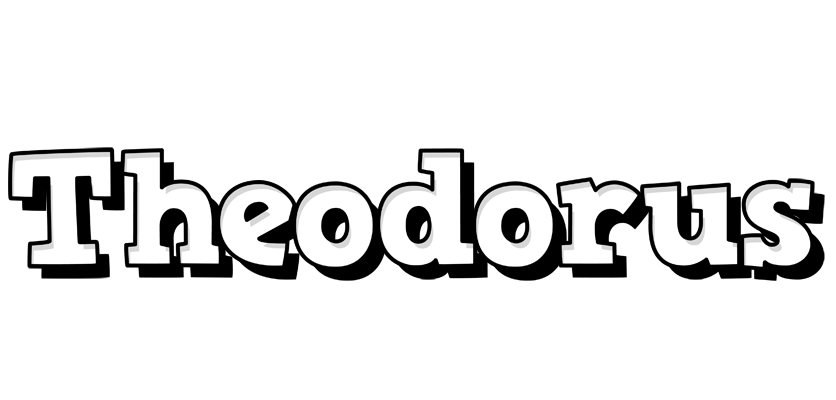 Theodorus snowing logo