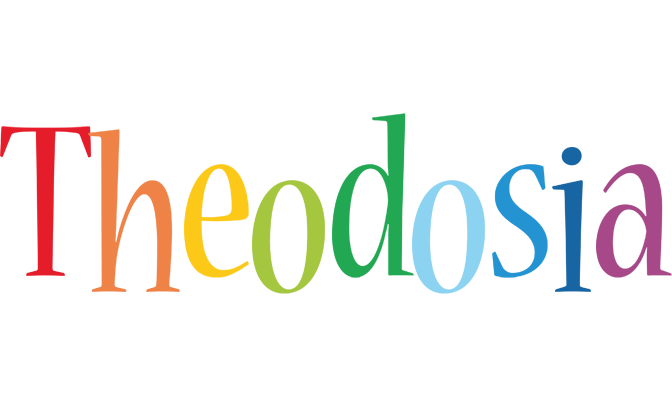 Theodosia birthday logo