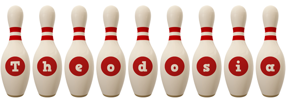 Theodosia bowling-pin logo