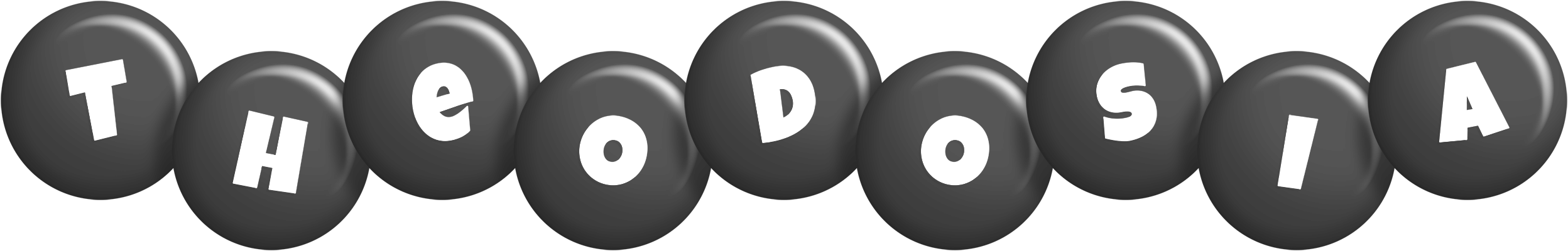 Theodosia candy-black logo