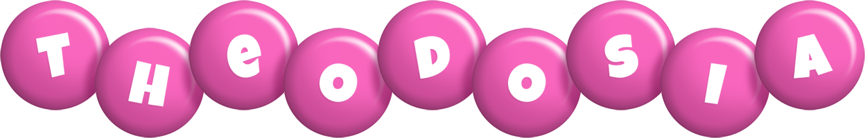 Theodosia candy-pink logo