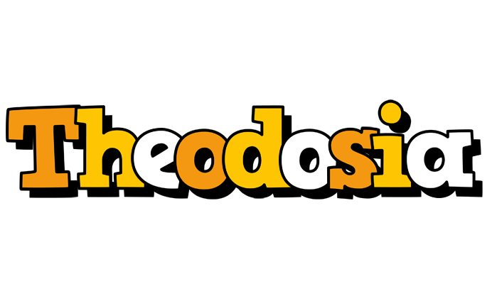 Theodosia cartoon logo